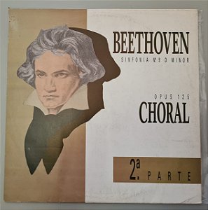 Disco de Vinil Beethoven Sinfonia N.9 D Minor Interprete Beethoven (1989) [usado]