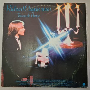Disco de Vinil Richard Clayderman Temas de Amor Interprete Richard Clayderman (1982) [usado]