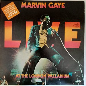 Disco de Vinil Marvin Gaye - Marvin Gaye Live At The London Palladium Interprete Marvin Gaye (1977) [usado]