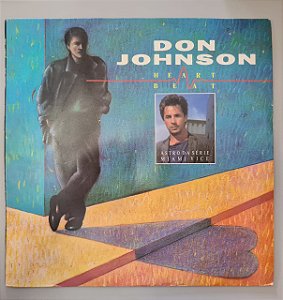 Disco de Vinil Hearthbeat Interprete Don Johnson (1986) [usado]