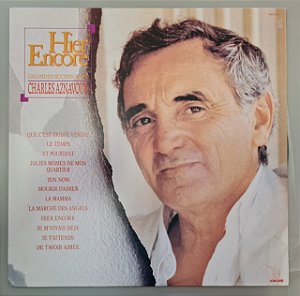 Disco de Vinil Grandes Sucessos de Charles Aznavour Interprete Charles Aznavour (1990) [usado]