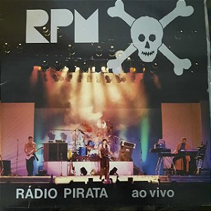 Disco de Vinil Rpm - Radio Pirata ao Vivo Interprete Rpm (1986) [usado]