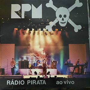 Disco de Vinil Rpm - Rádio Pirata ao Vivo Interprete Rpm (1986) [usado]