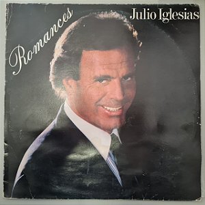 Disco de Vinil Romances Interprete Julio Iglesias (1989) [usado]