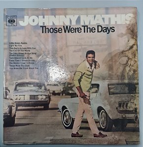 Disco de Vinil Those Were The Days Interprete Johnny Mathis (1968) [usado]