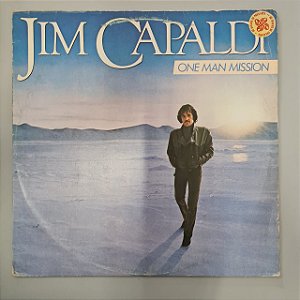 Disco de Vinil One Man Mission Interprete Jim Capaldi (1984) [usado]