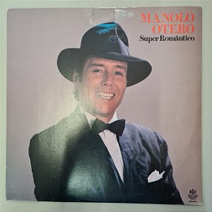 Disco de Vinil Super Romântico Interprete Manolo Otero (1988) [usado]