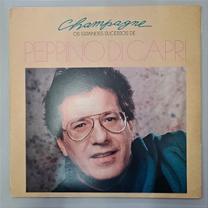 Disco de Vinil Champagne Interprete Peppino Di Capri (1989) [usado]