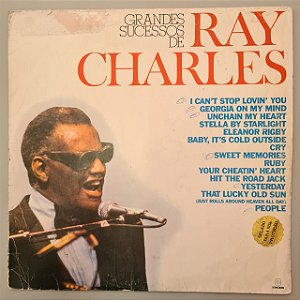 Disco de Vinil Grandes Sucessos de Ray Charles Interprete Ray Charles (1986) [usado]