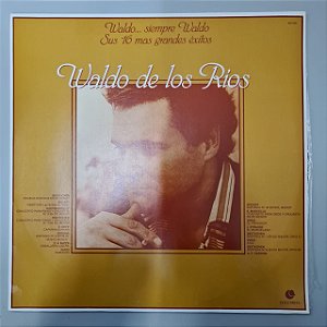 Disco de Vinil Waldo... Siempre Waldo Interprete Waldo de Los Rios (1985) [usado]