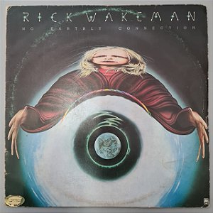 Disco de Vinil no Earthly Connection Interprete Rick Wakeman (1976) [usado]