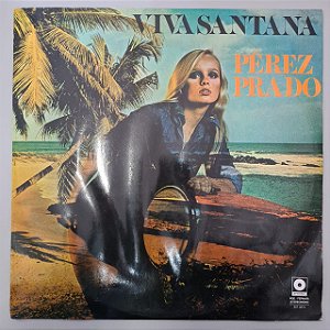 Disco de Vinil Viva Santana Interprete Perez Prado (1976) [usado]