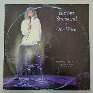 Disco de Vinil One Voice Interprete Babra Streisand (1987) [usado]