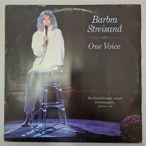 Disco de Vinil One Voice Interprete Barbra Streisand (1987) [usado]