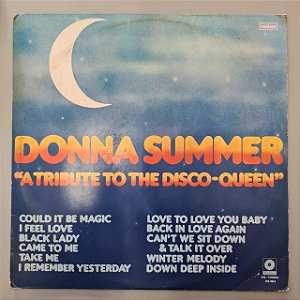 Disco de Vinil a Tribute To The Disco Queen Interprete Donna Summer (1978) [usado]