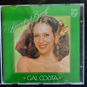 Cd Gal Costa - Aquarela do Brasil Interprete Gal Costa (1988) [usado]