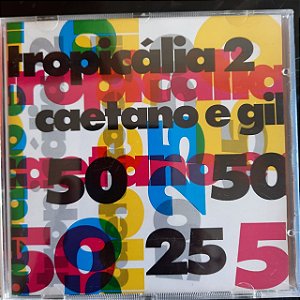 Cd Caetano e Gil - Tropicália 2 Interprete Caetano e Gil (1993) [usado]