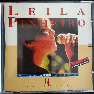 Cd Leila Pinheiro - Minha Historia 14 Sucessos Interprete Leila Pinheiro [usado]