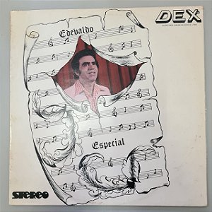 Disco de Vinil Edevaldo Especial Interprete Edevaldo (1978) [usado]