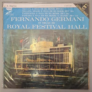 Disco de Vinil Royal Festival Hall Interprete Fernando Germani (1964) [usado]