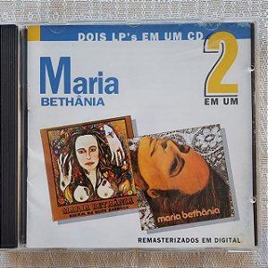 Cd Maria Bethânia - Recital na Boite Barroco / Maria Bethânia Interprete Maria Bethania (1994) [usado]
