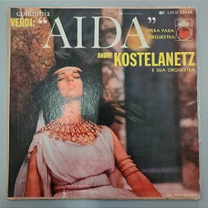 Disco de Vinil Verdi Interprete André Kostelanetz (1955) [usado]