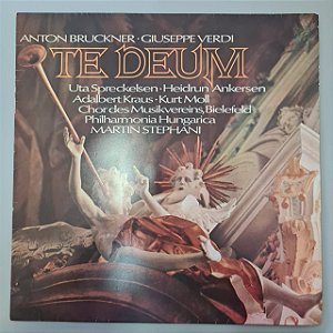 Disco de Vinil Te Deum Interprete Anton Bruckner (1978) [usado]