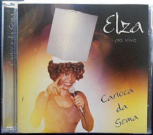 Cd Elza Soares - Elza Carioca da Gema - ao Vivo Interprete Elza Soares (1999) [usado]