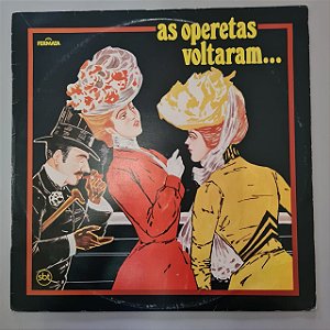 Disco de Vinil as Operetas Voltaram... Interprete Vários Artistas (1983) [usado]