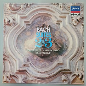 Disco de Vinil Bach Suites 2&3 Interprete Johann Sebastian Bach (1984) [usado]