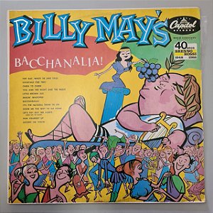 Disco de Vinil Bacchanalia! Interprete Billy May''s (1955) [usado]