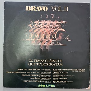 Disco de Vinil Bravo! Vol.2 - os Temas Clássicos que Todos Gostam Interprete Vários Artistas (1977) [usado]
