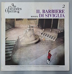 Disco de Vinil Il Barbiere Di Siviglia Interprete Gioacchino Rossini e Giacomo Zani (1971) [usado]