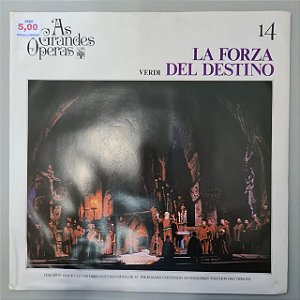 Disco de Vinil as Grandes Óperas - La Forza Del Destino Interprete Giuseppe Verdi (1972) [usado]