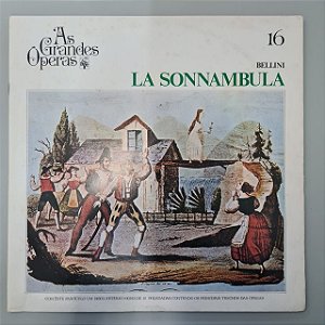 Disco de Vinil La Sonambulla Interprete Vicenzo Bellini (1972) [usado]