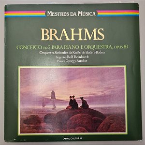 Disco de Vinil Mestres da Música - Mahler Interprete Gustav Mahler (1980) [usado]