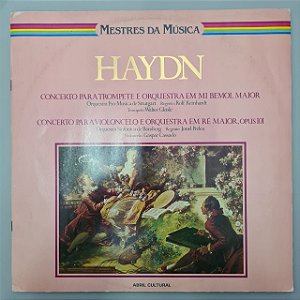 Disco de Vinil Mestres da Música - Haydin Interprete Joseph Haydwin (1983) [usado]