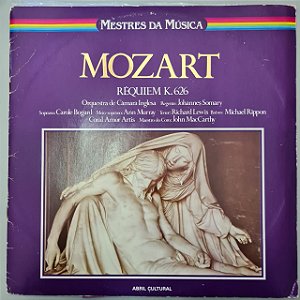 Disco de Vinil Mestres da Música - Mozart Interprete Mozart (1980) [usado]