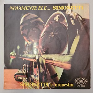 Disco de Vinil Novamente Ele... Simonetti Interprete Enrico Simonetti (1961) [usado]
