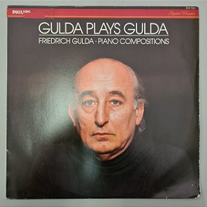 Disco de Vinil Gulda Plays Gulda Interprete Friedrich Gulda (1984) [usado]