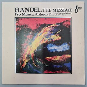 Disco de Vinil Handel The Messiah Interprete Georg Friederich Händel (1985) [usado]