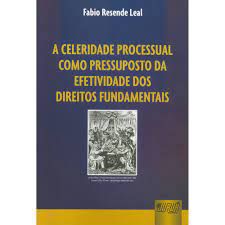 Livro a Celeridade Processual Como Pressuposto da Efetividade dos Direitos Fundamentais , a Autor Leal, Fabio Resende (2011) [usado]