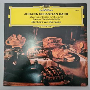 Disco de Vinil Deustche Grammophon - Johann Sebastian Bach Interprete Herbert Von Karajan (1977) [usado]