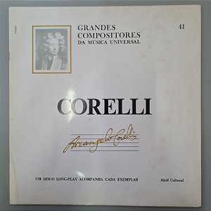 Disco de Vinil Corelli - Grandes Compositores da Música Universal Interprete Arcangelo Corelli (1970) [usado]