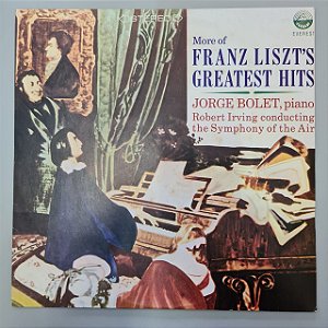 Disco de Vinil More Of Franz Liszt''s Greatest Hits Interprete Franz Liszt (1981) [usado]