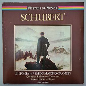 Disco de Vinil Mestres da Música - Schubert Interprete Franz Schubert (1983) [usado]