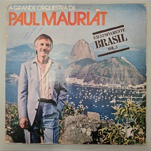 Disco de Vinil Exclusivamente Brasil Vol.3 Interprete Paul Mauriat (1980) [usado]