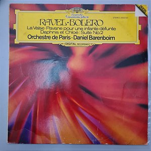 Disco de Vinil Ravel - Bolero Interprete Daniel Barenboim (1982) [usado]