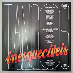 Disco de Vinil Tangos Insequecíveis - Gravações Originais Interprete Vários Artistas (1986) [usado]