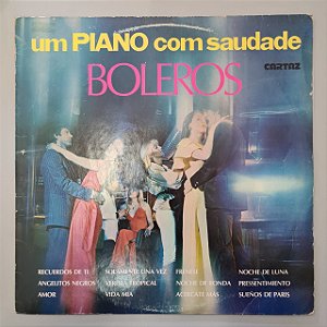 Disco de Vinil Boleros - um Piano com Saudade Interprete Vários Artistas (1978) [usado]